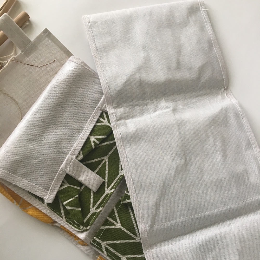 Set of 3 Wall Hanging Storage Bag Organizers - Picture 3 of 7